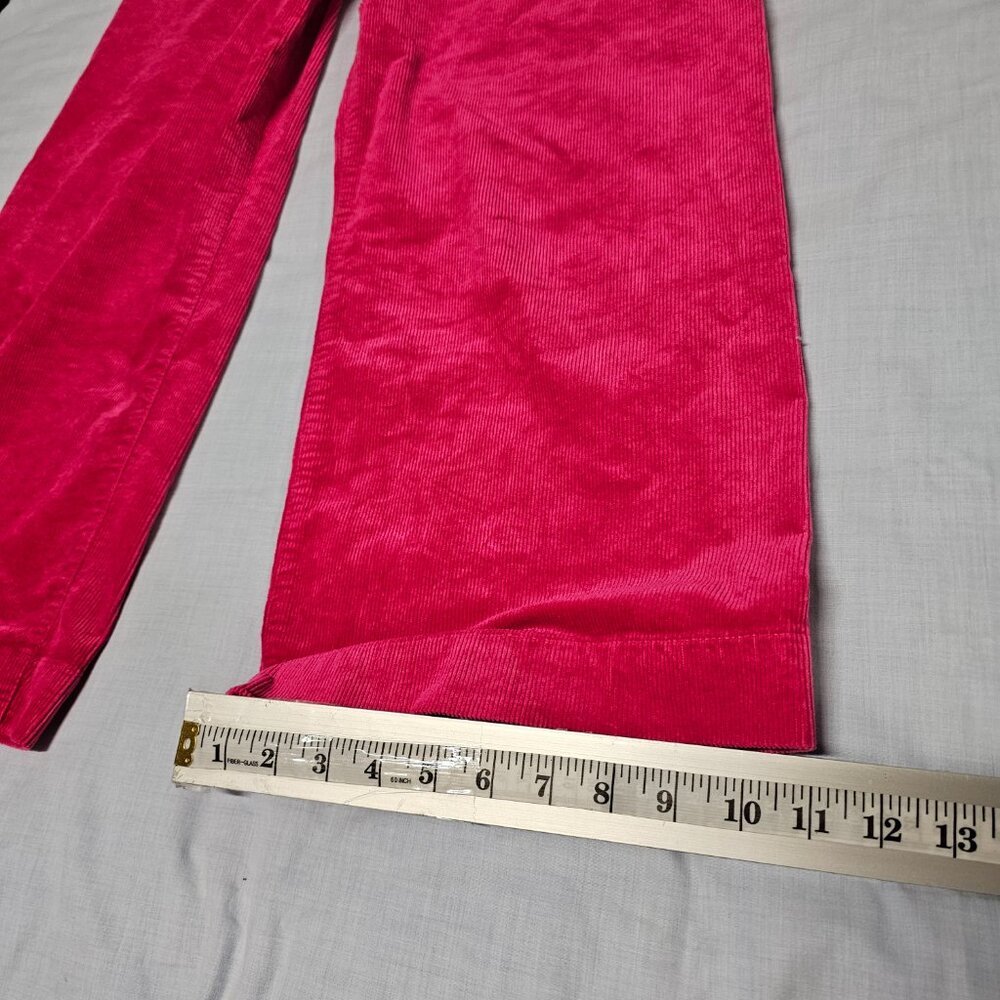 Maeve Raspberry Cropped Wide-Leg Pants - Picture 13 of 15